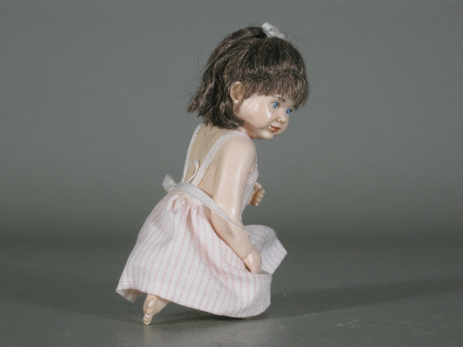 Susan Scogin Limited Edition Artist Doll Toddler Girl Resin Dollhouse Miniature 1