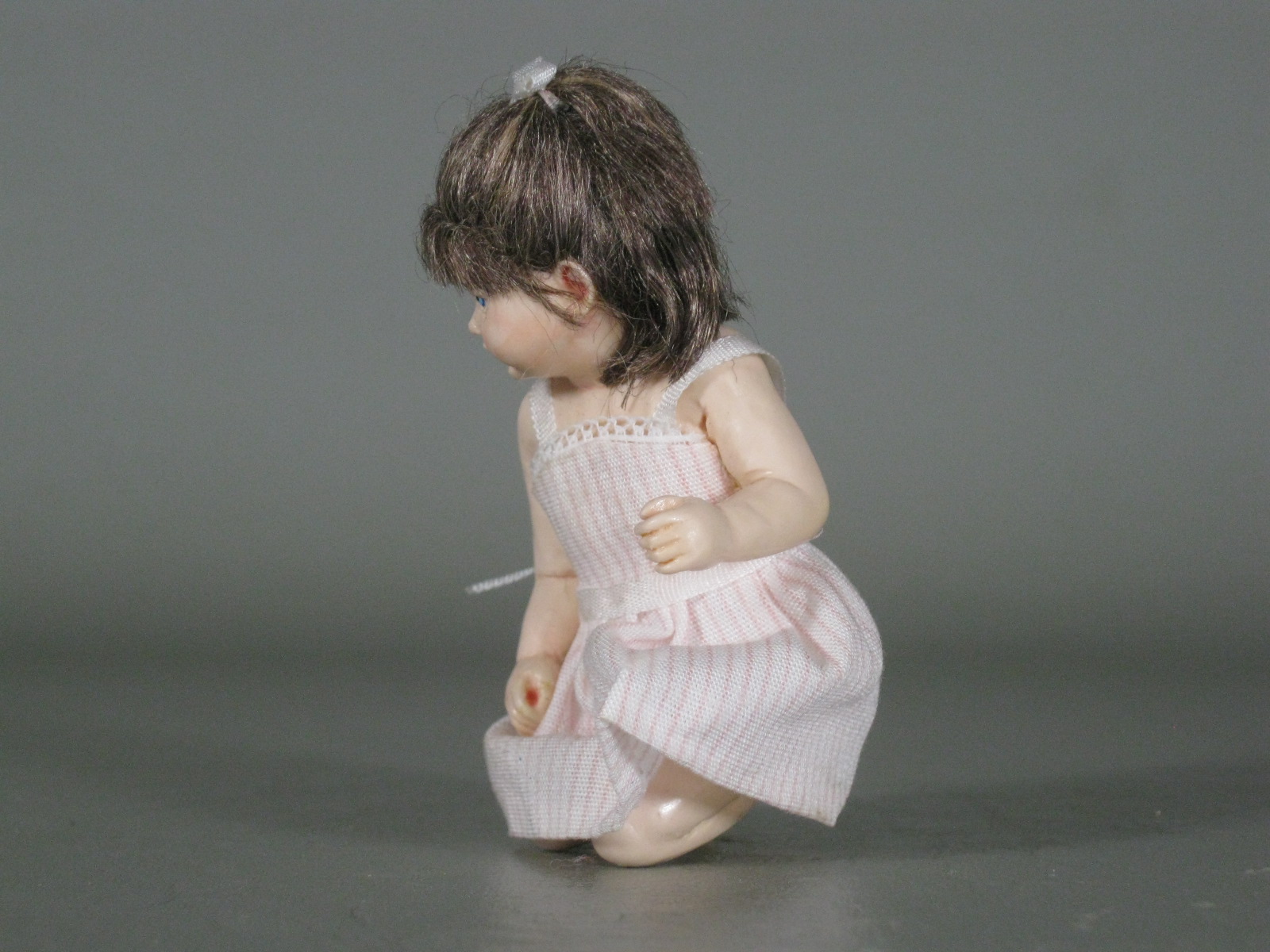 Susan Scogin Limited Edition Artist Doll Toddler Girl Resin Dollhouse Miniature 2