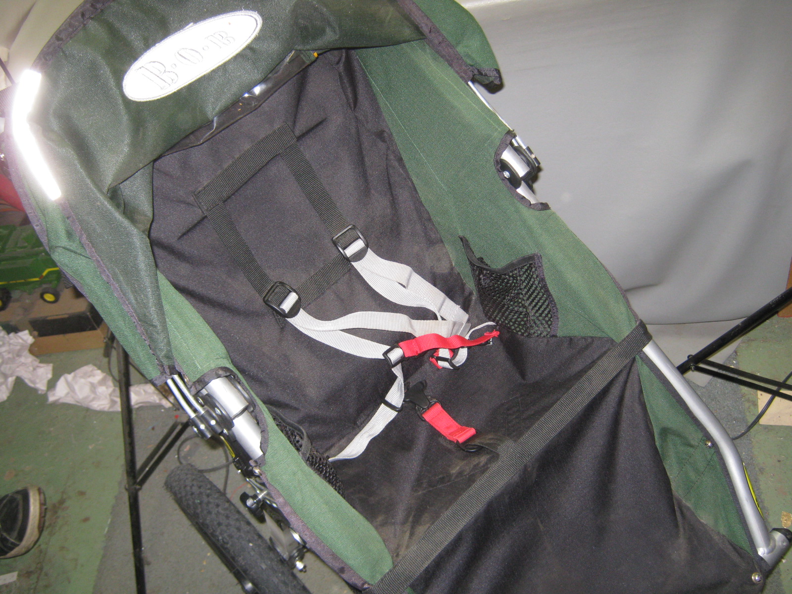 05 Green BOB Sport Utility Child Stroller +Single Infant Car Seat Adapter CS0701 2
