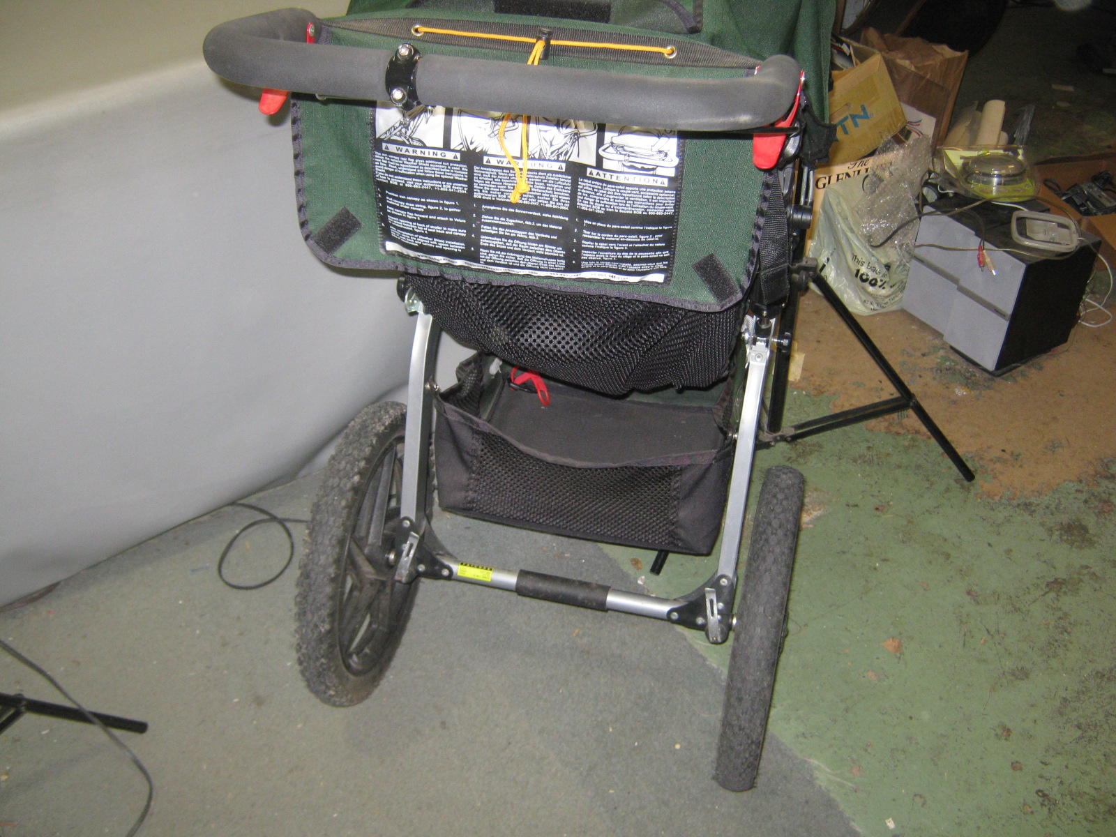 05 Green BOB Sport Utility Child Stroller +Single Infant Car Seat Adapter CS0701 4