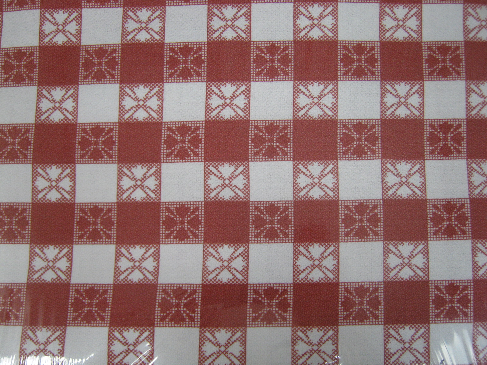 10 Square 54" Tablecloths Red White Checkered Linens Picnic Catering Restaurant 3