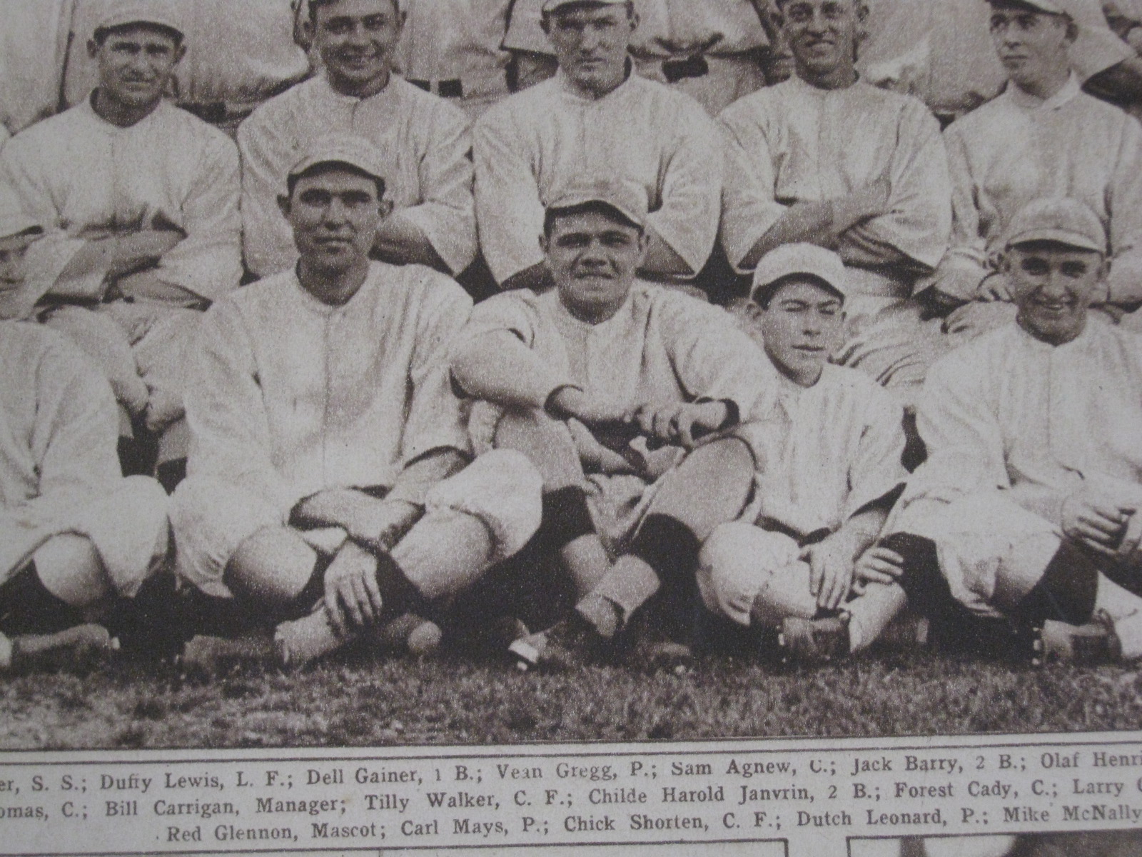 Boston Sunday Herald Newspapers Oct 1916 Babe Ruth Boston Red Sox World Series + 5
