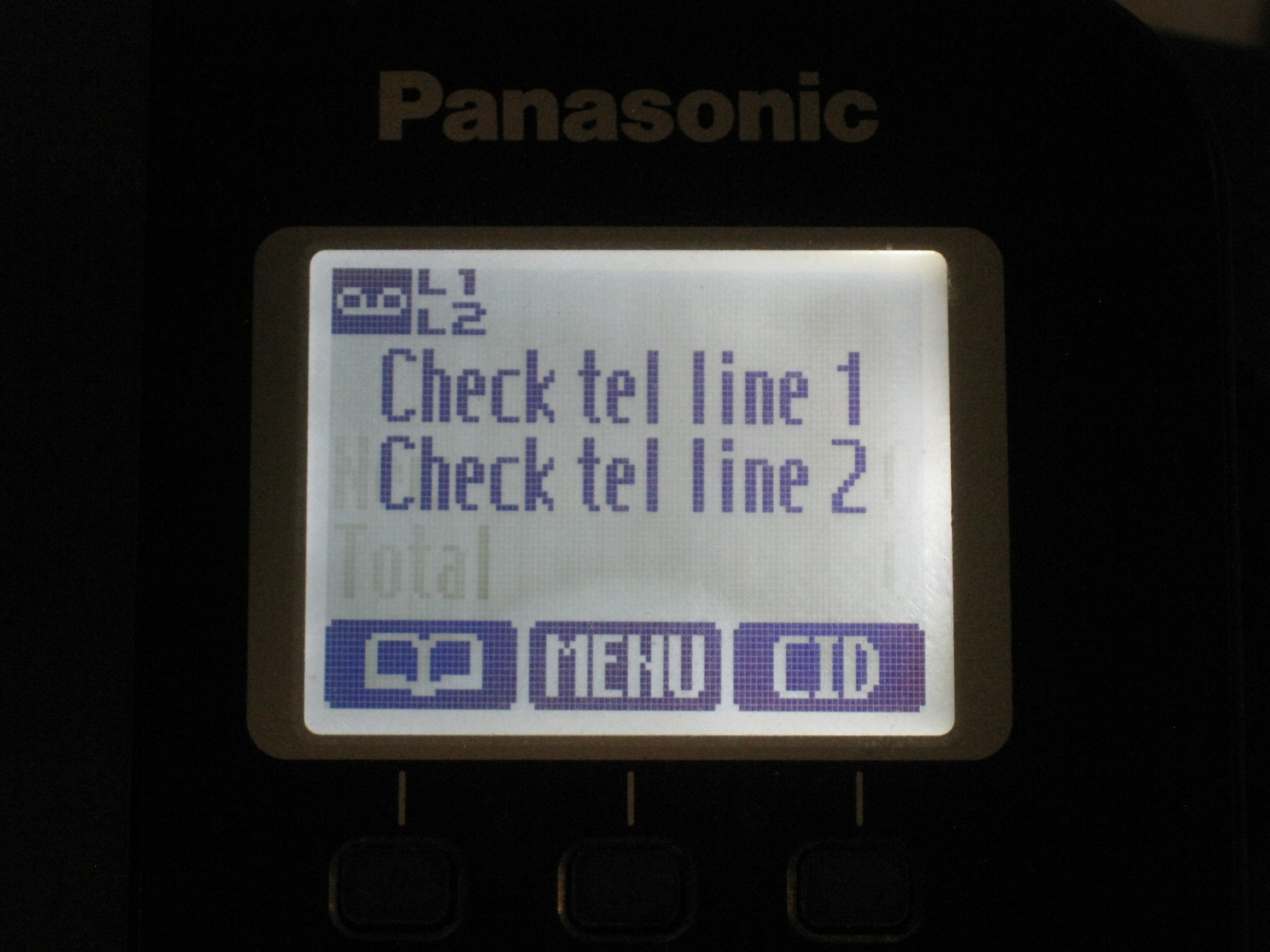 Panasonic KX-TG9381 TG9382 DECT 6.0 2 Line Cordless Phone System W/ 4 Handsets + 2