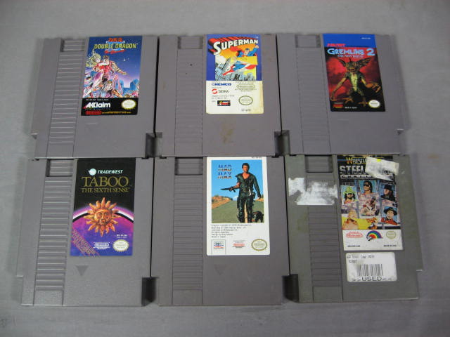 45 Nintendo NES Game Lot Ninja Gaiden 1-3 Final Fantasy 8