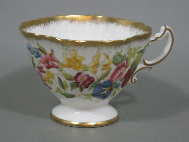 Vtg Antique Teacup Cup & Saucer Lot Limoges Adderly Aynsley Queen Anne Foley NR! 19