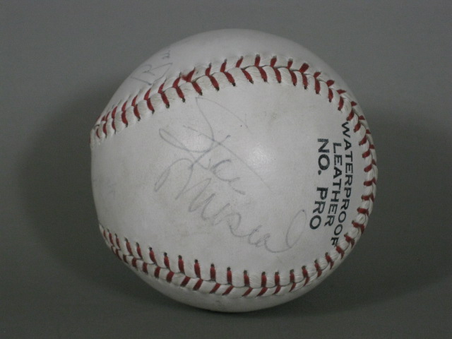 Signed Autograph HOF Baseball Lefty Gomez Hank Aaron Stan Musial Pee Wee Reese + 4