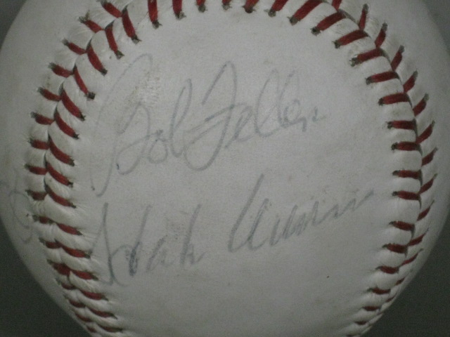 Signed Autograph HOF Baseball Lefty Gomez Hank Aaron Stan Musial Pee Wee Reese + 7