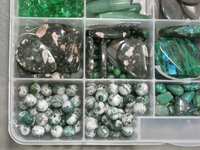 Jewelry Making Supplies Bead Lot Turquoise Malachite Agate Glass Gemstone 9lbs 9