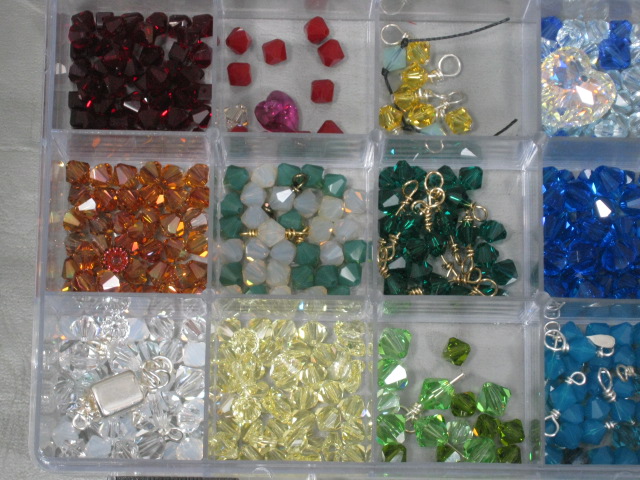 Jewelry Supplies Lot Tools Beads Wire Settings Swarovski Crystal Sterling Cameos 8