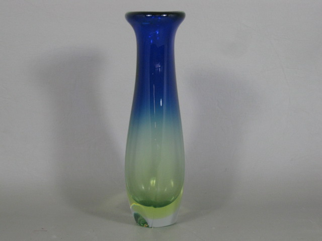 Vtg 1958 Seguso Murano Mid Century Modern Art Glass Vase Brussels Worlds Fair NR 4