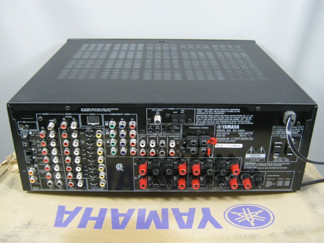 Yamaha RX-V659 AV Receiver 7.1 Surround 700 Watt Home Theatre + Speaker Cables 2