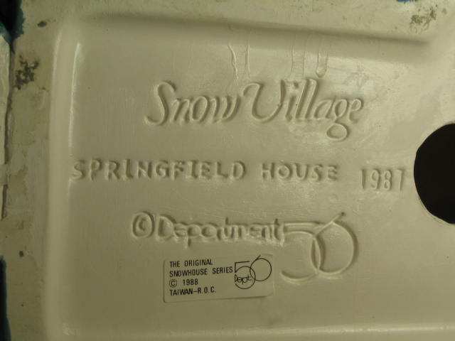 5 Dept 56 Snow Village Houses Shingle Victorian Cabin + 4