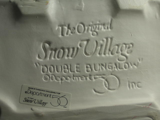 5 Dept 56 Snow Village Houses Shingle Victorian Cabin + 6