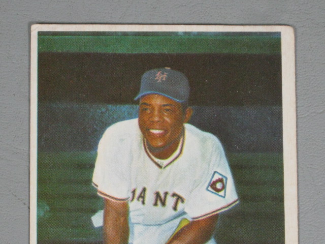 Vtg Baseball Card Lot Willie Mays Bowman 89 Topps 50 In Action SF Giants NR! 2