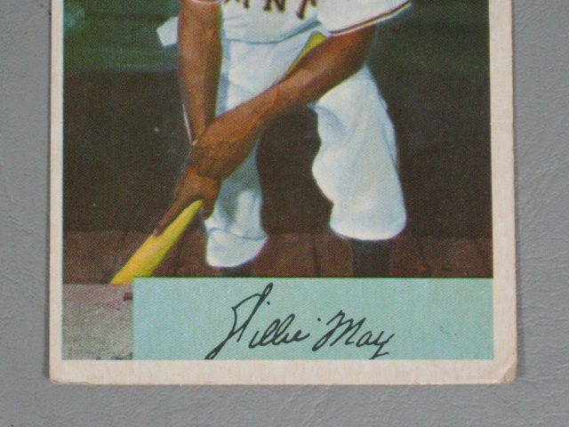 Vtg Baseball Card Lot Willie Mays Bowman 89 Topps 50 In Action SF Giants NR! 3