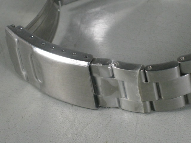 Seiko 7T92-0CF0 Mens Triple Chronograph Watch Wristwatch 100M Stainless Steel NR 6