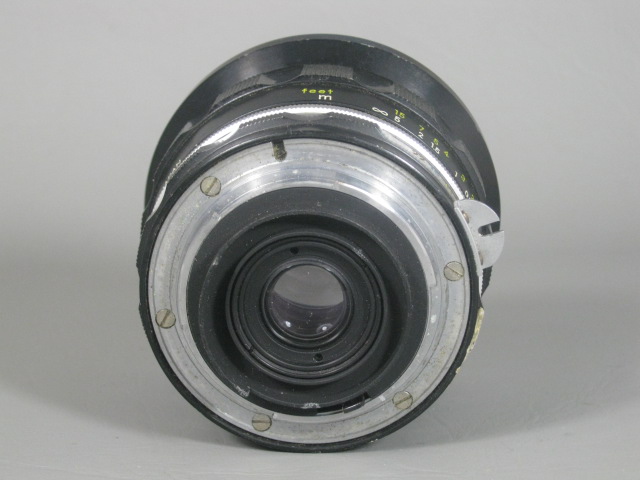 Nikon Nikkor-UD Auto 20mm F/3.5 Nippon Kogaku Non-AI Wide Angle Lens NO RES! 4
