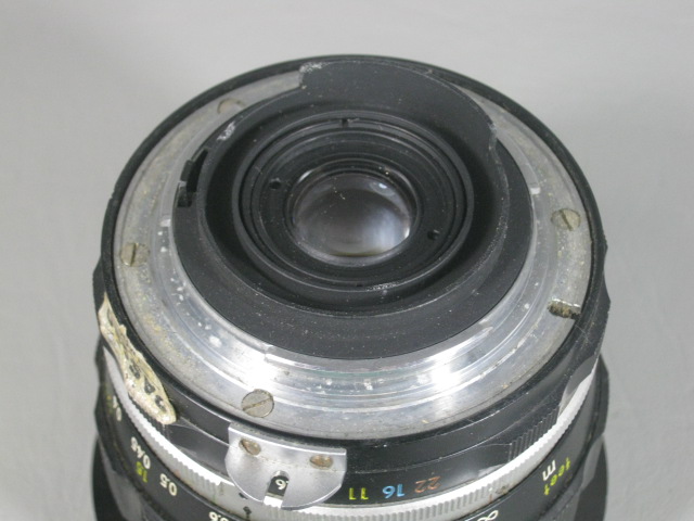Nikon Nikkor-UD Auto 20mm F/3.5 Nippon Kogaku Non-AI Wide Angle Lens NO RES! 5