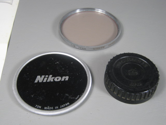 Nikon Nikkor-UD Auto 20mm F/3.5 Nippon Kogaku Non-AI Wide Angle Lens NO RES! 6