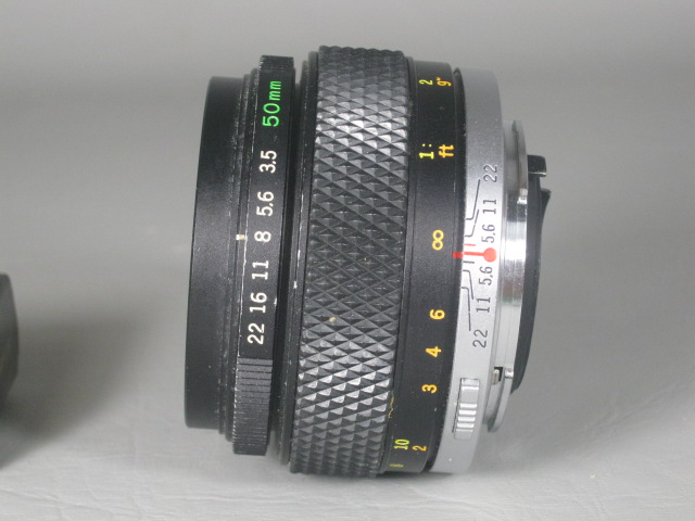 Olympus OM Zuiko MC Auto-Macro 50mm f/3.5 Camera Lens + Accessory Shoe 2 NR! 2