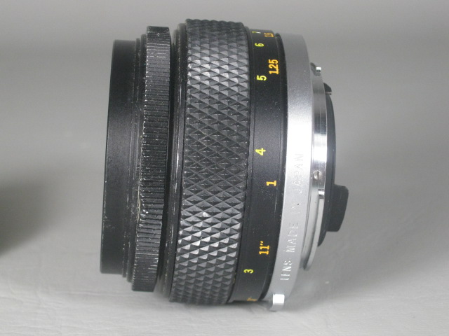 Olympus OM Zuiko MC Auto-Macro 50mm f/3.5 Camera Lens + Accessory Shoe 2 NR! 3