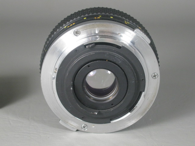 Olympus OM Zuiko MC Auto-Macro 50mm f/3.5 Camera Lens + Accessory Shoe 2 NR! 5
