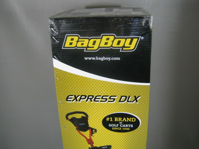 NEW 2012 Bag Boy Bagboy Express DLX Push Pull Foldable Golf Cart No Reserve! 1