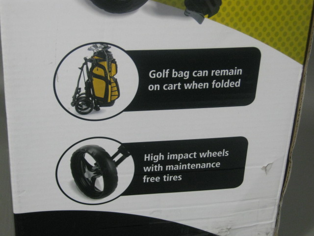 NEW 2012 Bag Boy Bagboy Express DLX Push Pull Foldable Golf Cart No Reserve! 4