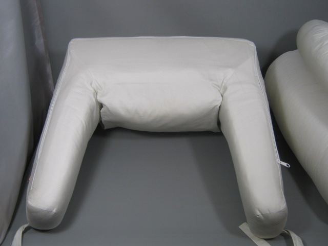 Gaiam Hypoallergenic Flex-Arm BedLounge Bed Lounge Back Support Reading Pillow 5