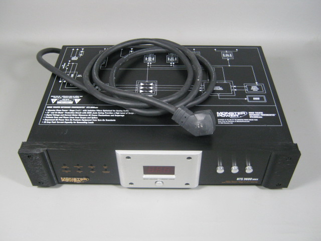 Monster Power HTS 3600 MKII Home Theater Reference PowerCenter Surge Protector 1