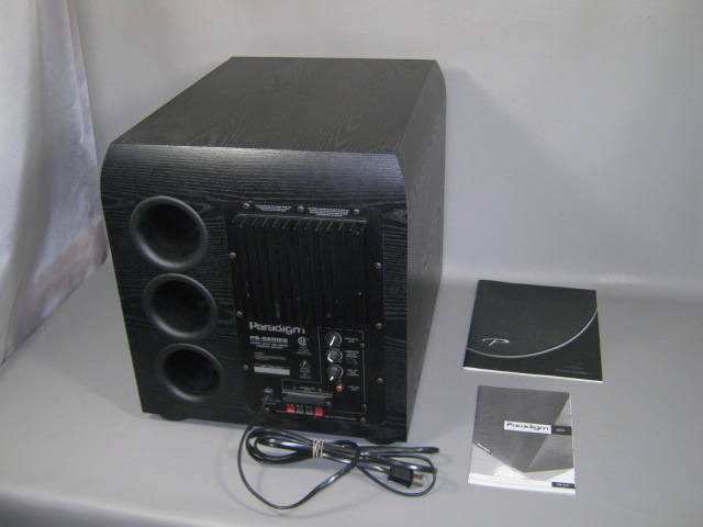 Paradigm Reference PS Series PS-1000 Powered Subwoofer Sub Amplifier v.4? NO RES
