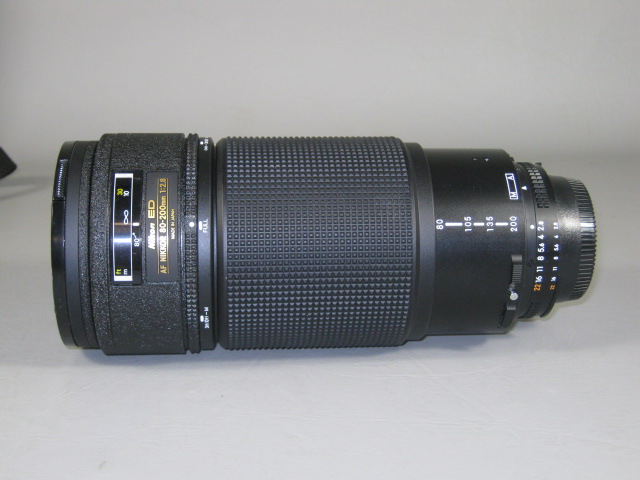 AF Nikon Zoom Nikkor ED 80-200mm f/2.8 Lens + CL-43 Case One Owner EXC+ Cond NR! 1