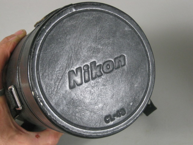 AF Nikon Zoom Nikkor ED 80-200mm f/2.8 Lens + CL-43 Case One Owner EXC+ Cond NR! 9