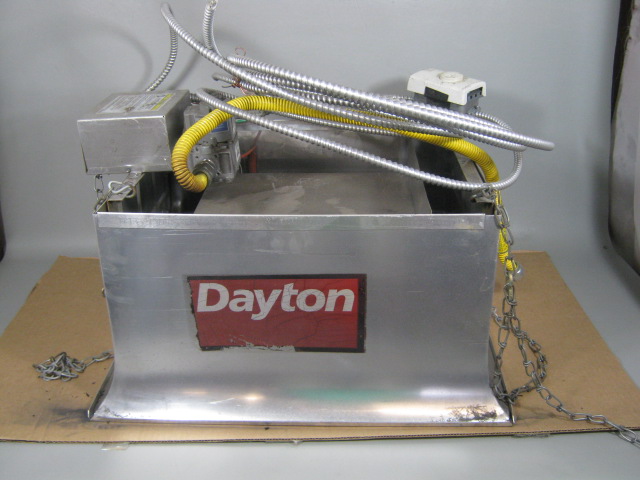 Dayton 3E133 Infra-Red Radiant Industrial Natural Gas Heater 60,000 60K BTU NR! 3
