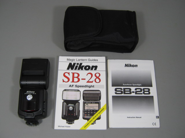Nikon Speedlight SB-28 Shoe Mount Camera Flash One Owner EXC+ COND! No Reserve!