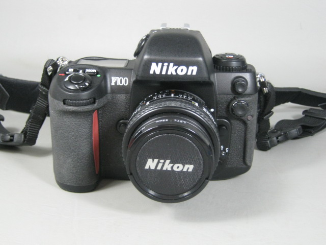Nikon F100 Camera AF Nikkor 24mm f/2.8 Lens Tamrac 606 Case Bundle EXC COND! NR! 1