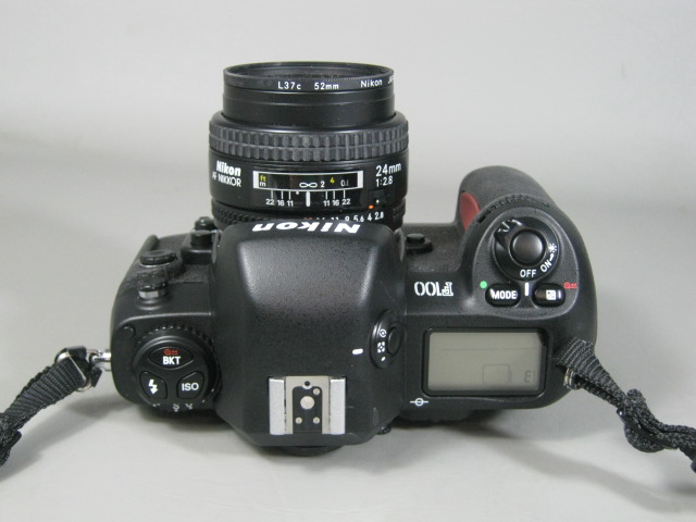 Nikon F100 Camera AF Nikkor 24mm f/2.8 Lens Tamrac 606 Case Bundle EXC COND! NR! 6