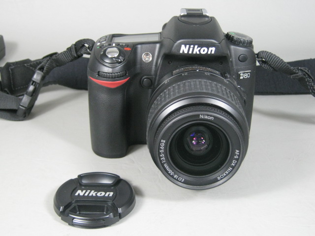 Nikon D80 DX AF-S Nikkor 18-55mm GII ED Zoom Lens +Case Bundle 1 Owner EX COND! 1