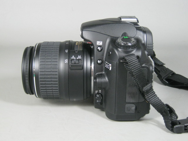 Nikon D80 DX AF-S Nikkor 18-55mm GII ED Zoom Lens +Case Bundle 1 Owner EX COND! 4