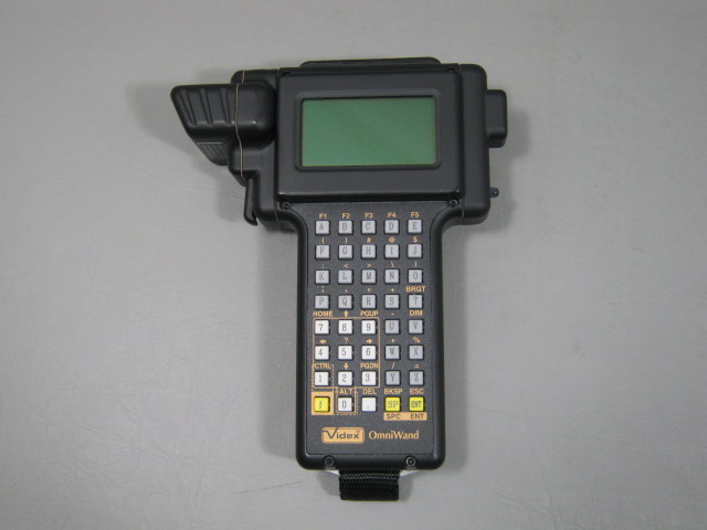 Videx OmniWand Portable Optical Barcode Reader Scanner Data Collection Terminal