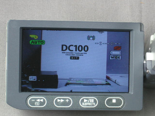 Canon DC100 DC 100 Mini DVD R/RW Digital Camcorder NR 3