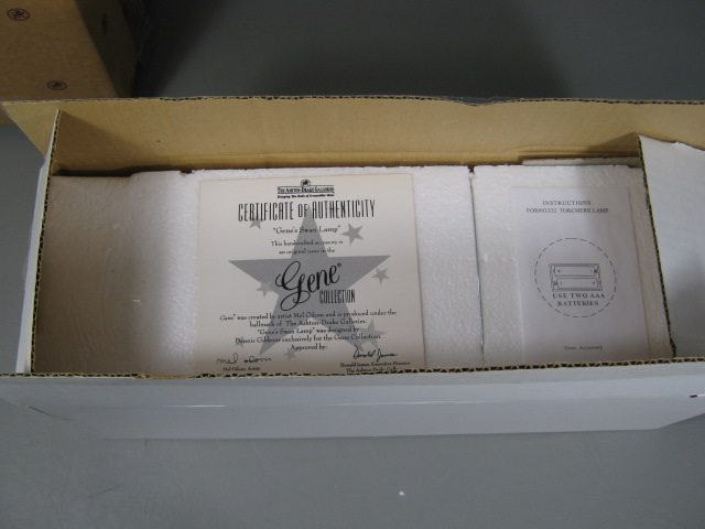 Ashton Drake Genes Swan Lamp Gene Doll Furniture Accessories In Box NRFB COA NR 2