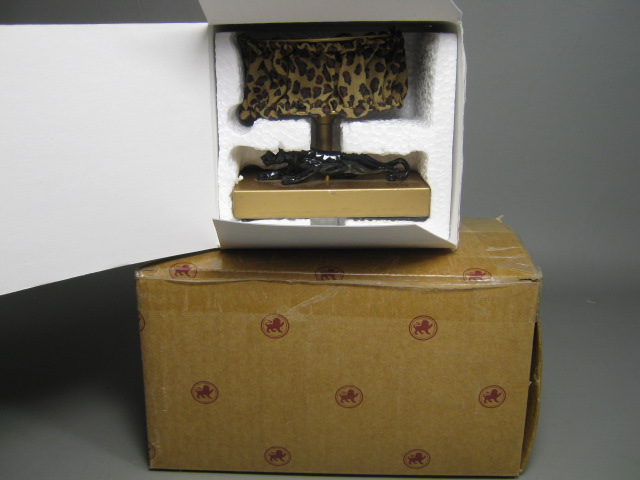 Ashton Drake Gene Doll Panther Lamp #94671 Furniture Accessories In Box NRFB NR!