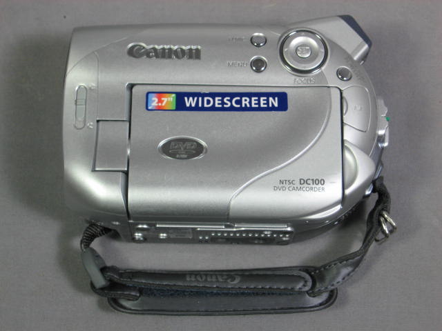 Canon DC100 DC 100 Mini DVD R/RW Digital Camcorder NR 4