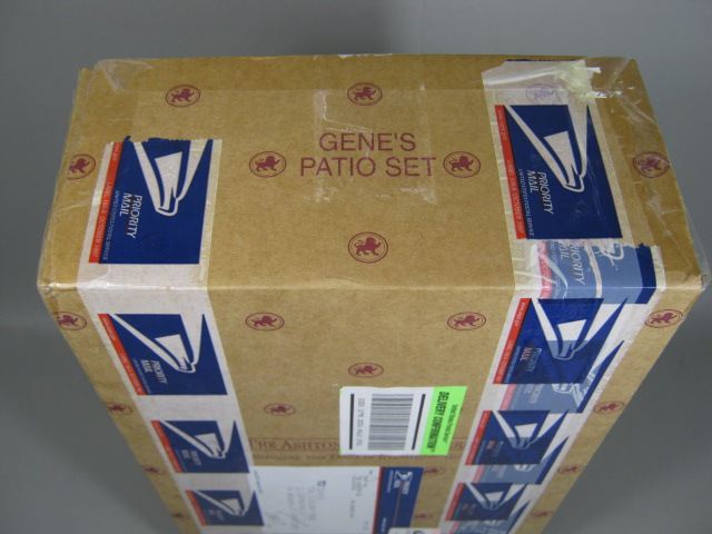 Ashton Drake Genes Patio Set Doll Furniture In Box COA Shipper Mel Odom No Res! 3