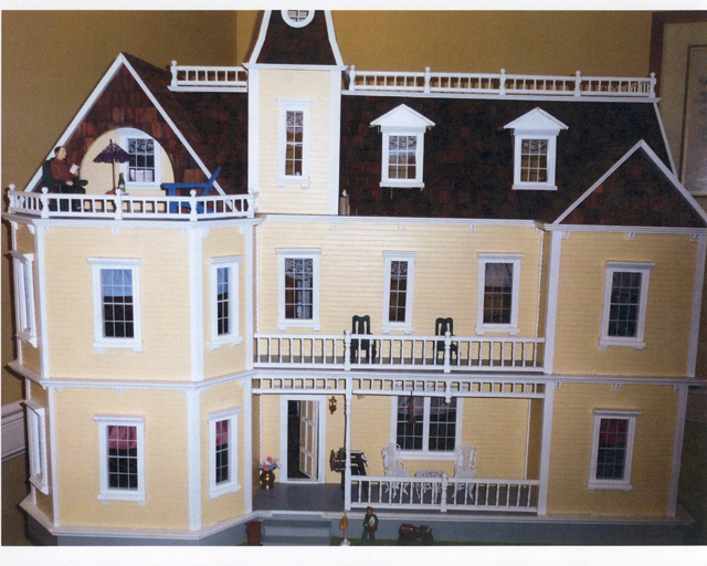 Real Good Toys Bostonian Dollhouse Fully Finished Built & Furnished 48"x24"x41"
