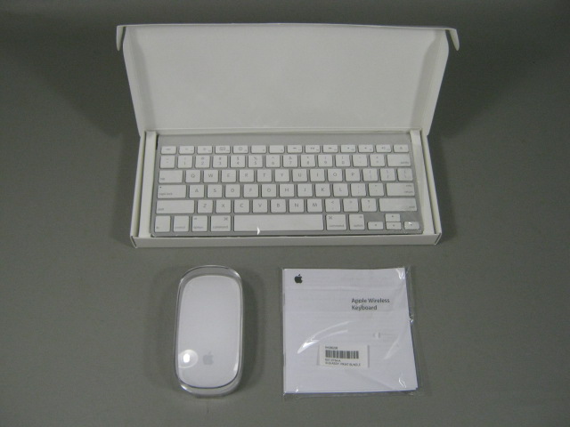 Apple Mac Wireless Bluetooth Aluminum Keyboard MB167LL/A + Magic Mouse MB829LL/A 1