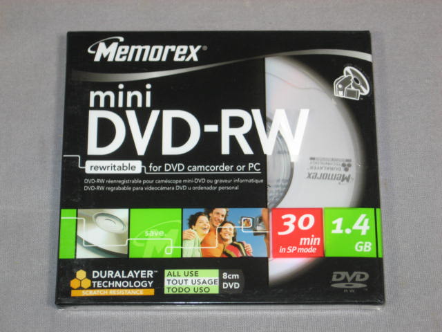 Canon DC100 DC 100 Mini DVD R/RW Digital Camcorder NR 9