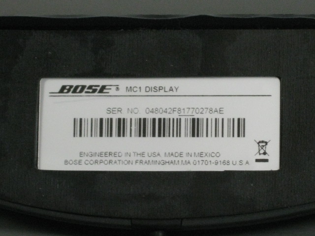 Bose Lifestyle V30 Speaker System MC1 Media Center + LCD Display + EXC COND! NR! 13
