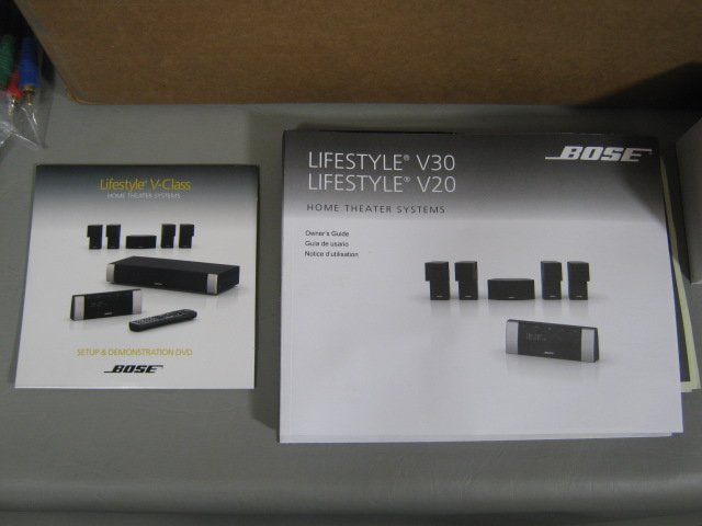 Bose Lifestyle V30 Speaker System MC1 Media Center + LCD Display + EXC COND! NR! 15